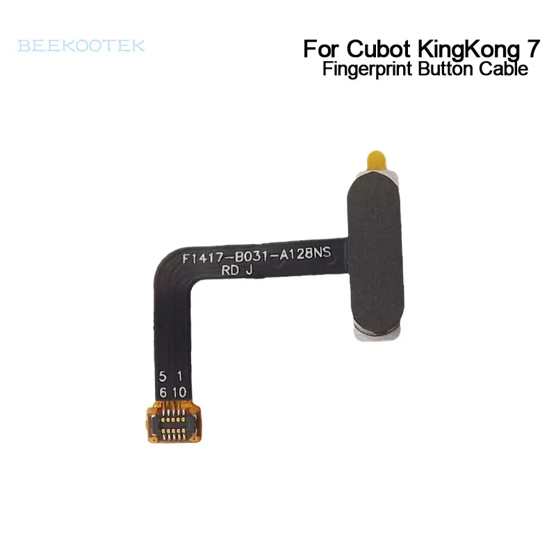 Nový originálny Cubot Kingkong 7 Senzor odtlačkov prstov gombík Flex kábel FPC Príslušenstvo pre Cubot King Kong 7 Smart Phone