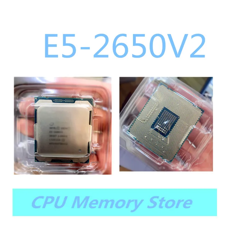 Nový originálny E5-2650V2 2660V2 2670V2 2680V2 2690V2 2695V2 2696V2 2697V2 Oficiálny CPU Oficiálne zabezpečenie kvality CPU 2011 ihly 2011 ihly