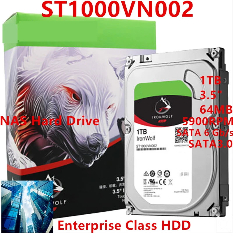 Nový originálny HDD pre Seagate Ironwolf 1TB 3,5 