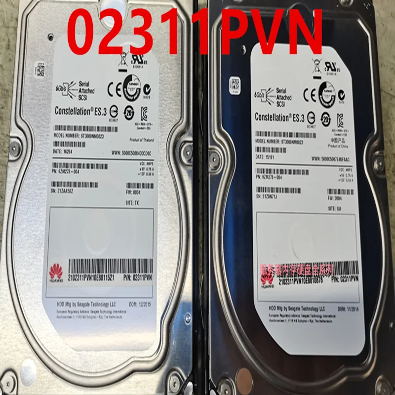 Nový originálny pevný disk pre Huawei N3000NS127W3 3TB 3,5 