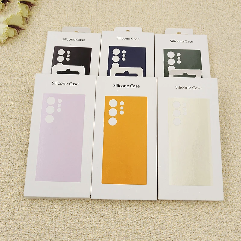 Nový originálny púzdierka Silky Liquid Silikone Pase pre Samsung S23 Ultra 5G Full ORFICTER SOCFORPPORT Cover pre Galaxy S23ultra S23U