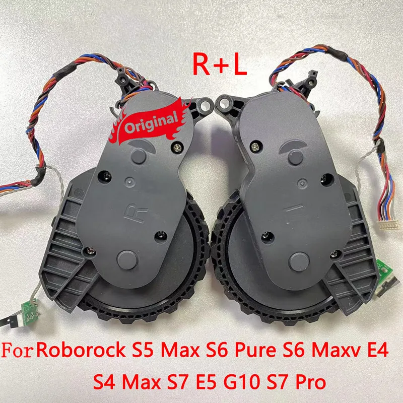 Nový originálny roborock S5 Max S6 Pure S6 Maxv E4 S4 Max S7 E5 G10 S7 PRO Vľavo Walking Wheels Vákuové doplnky