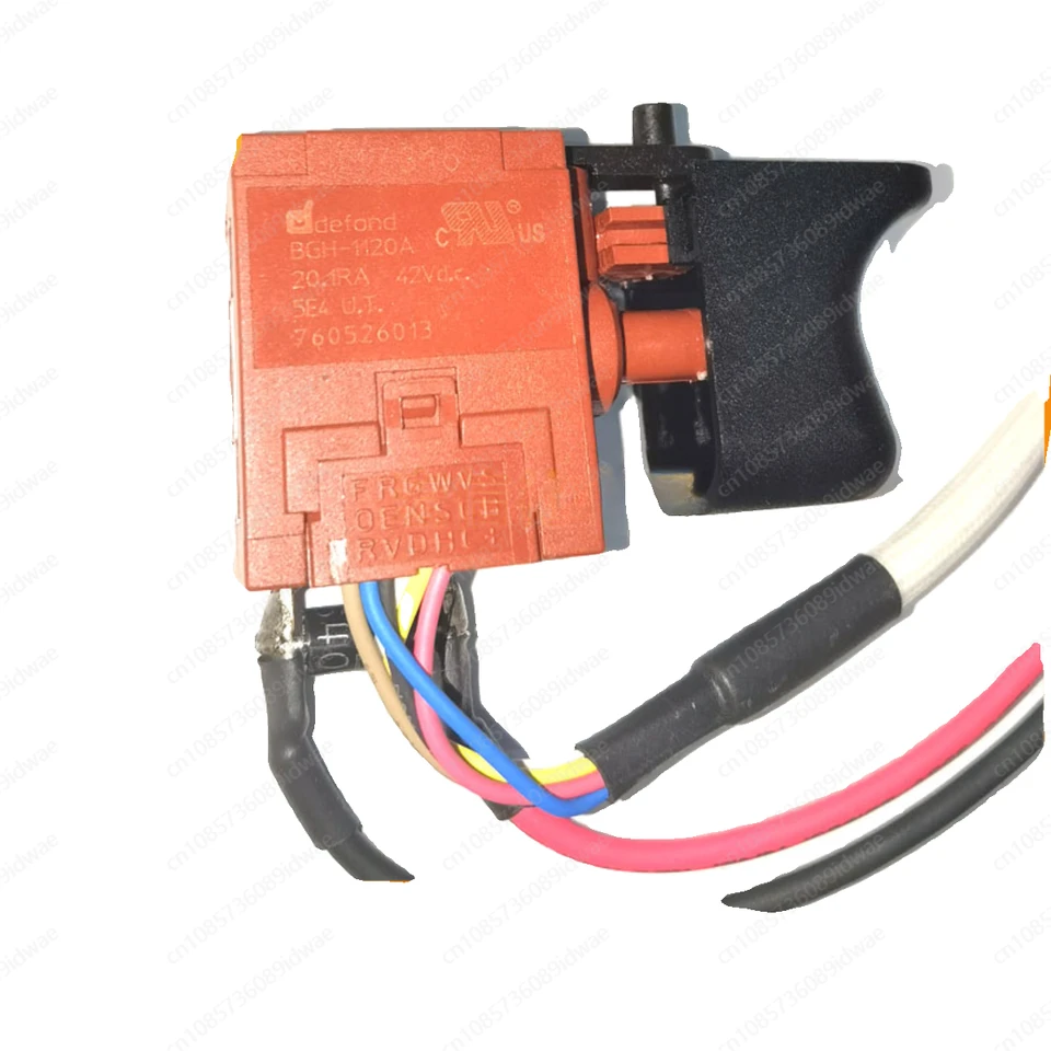 Nový originálny spínač elektrického vŕtania BGH-1120A 42VDC, Defond Hongkong