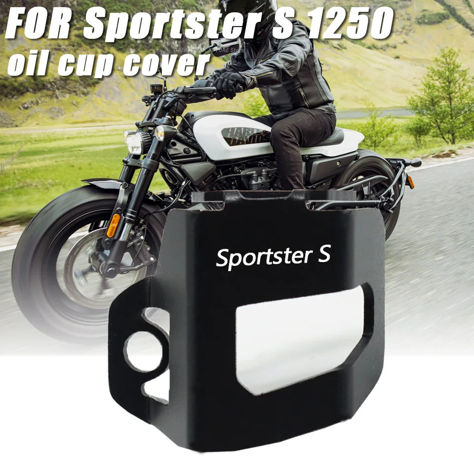 Nový pohár oleja z motocyklov CNC Hliníkový ochranný kryt pre Harley Sportster S 1250 RH1250 RH 1250 2021 2022