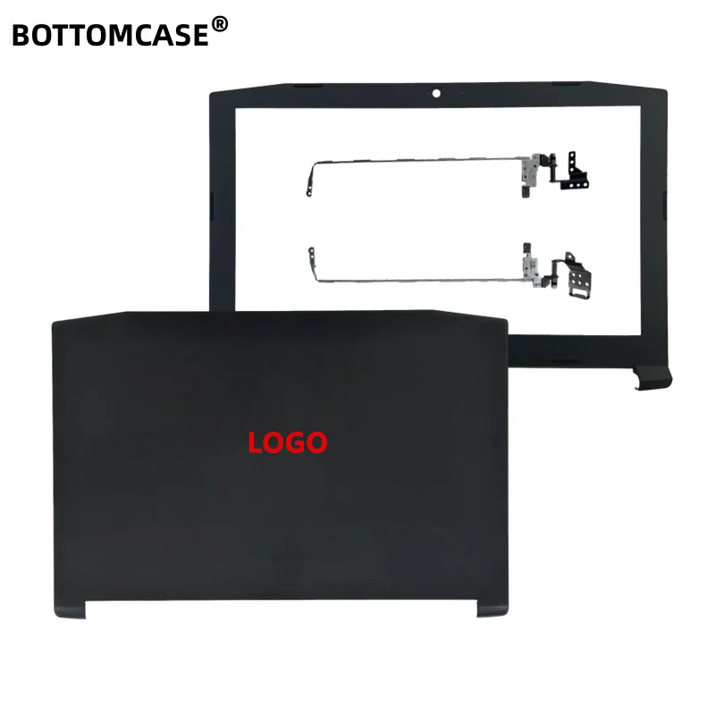 Nový pre Acer Nitro 5 AN515-41 AN515-51 NAPOŽITOK LCD LCD zadný kryt a LCD rám a Hingesl