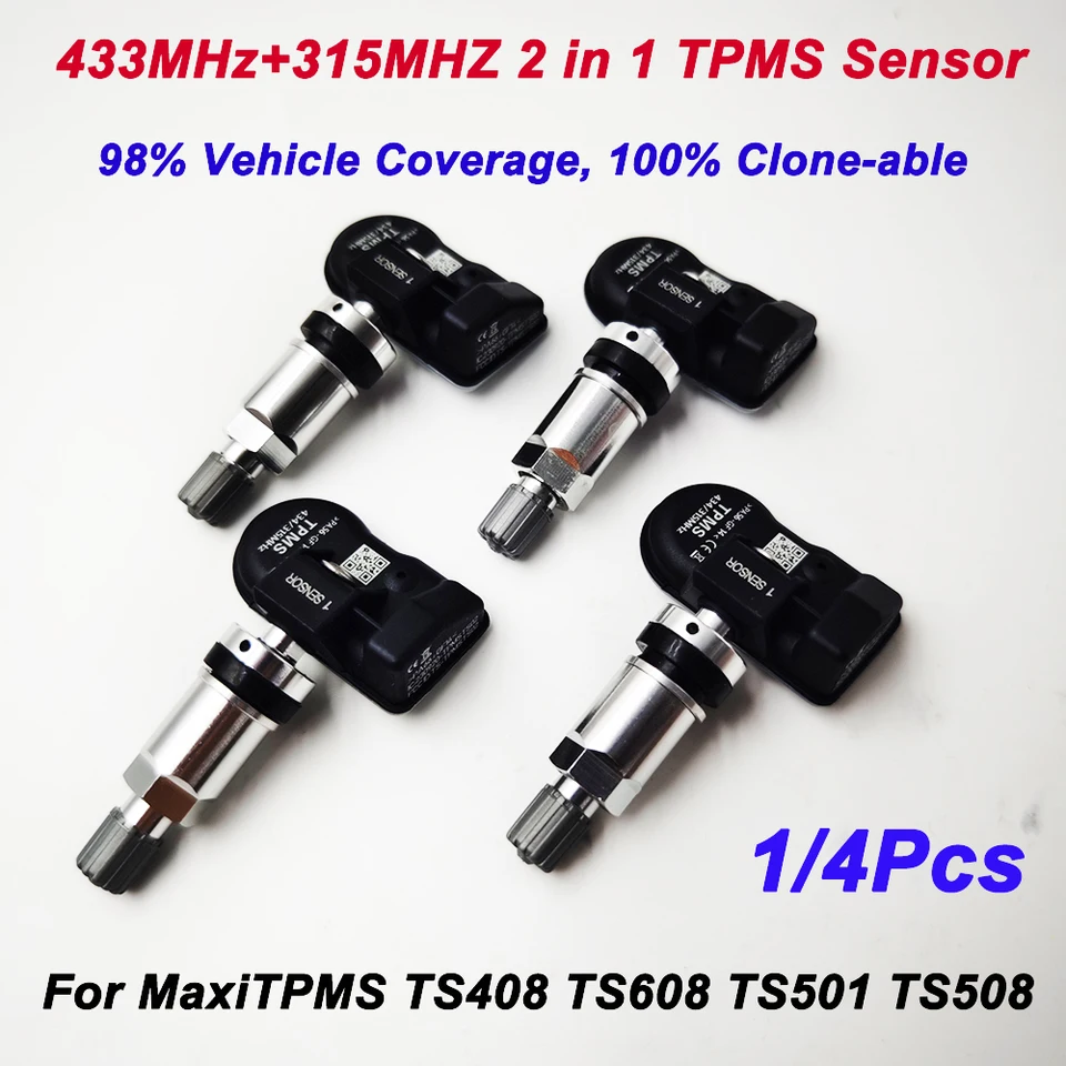 Nový pre Autel 2 v 1 MX senzor 433 MHz 315MHz TPMS pre senzor TS501 TS508 TS601 TS608 ITS600E MK808TS MK808S-TS MP808TS MX-Senzor