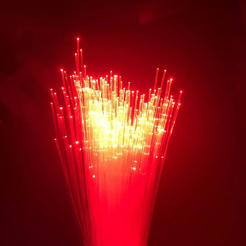 Nový predaj 50 ~ 550ks 0,75 mm 2-4 metrov žiara PMMA Optické vlákno kábel All Kind Car Room LED svetlo motor DIY Starry Sky LED HORT HOT