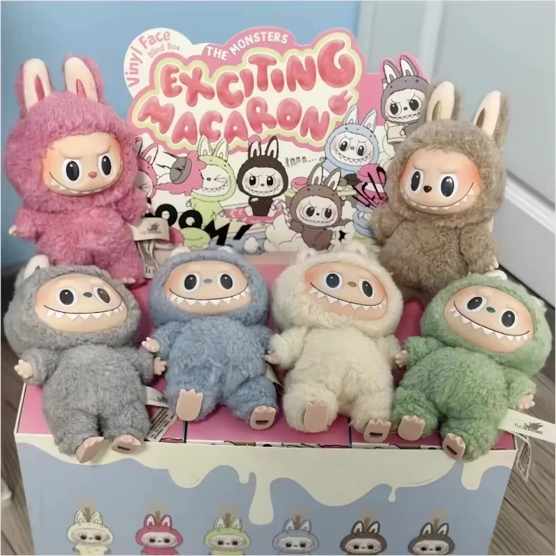 Nový predaj Labubu The Monsters Macaroon Series Blind Box Vinyl Dolls Lisa rovnaký štýl módne položky