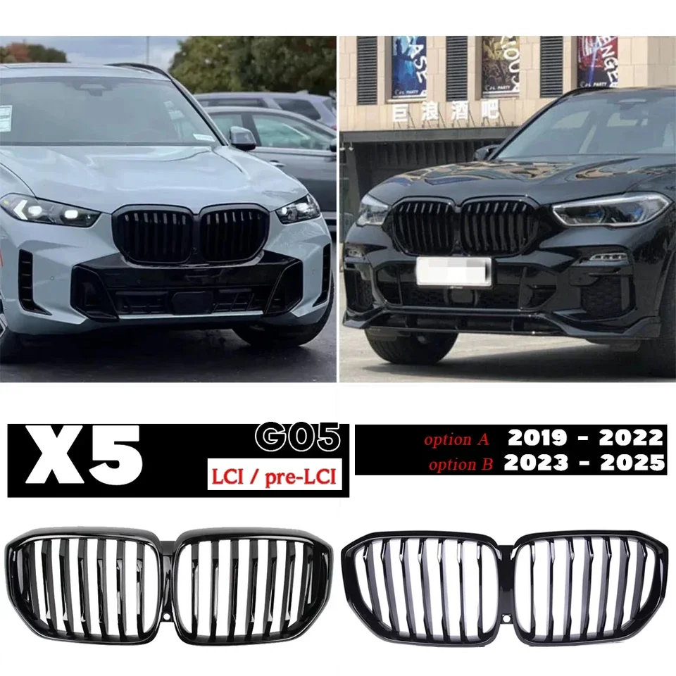 Nový! Predný gril pre BMW 2019 - 2025 G05 X5 XDRIVE30I XDRIVE40I XDRIVE45E XDRIVE50E XDRIVE50I M50I XDRIVE25D XDRIVE30D XDRIVE40D