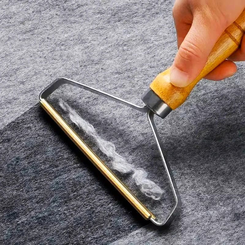 Nový prenosný remover pre domáce zvieratá kefa na koberec vlnený plášť Oblečenie pohovka Lint Pellety Manual