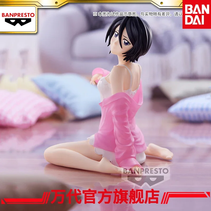 Nový produkt Bandai Bleach Relax Time Rukia postava Doll Model Ornament Darčekový model na sklade