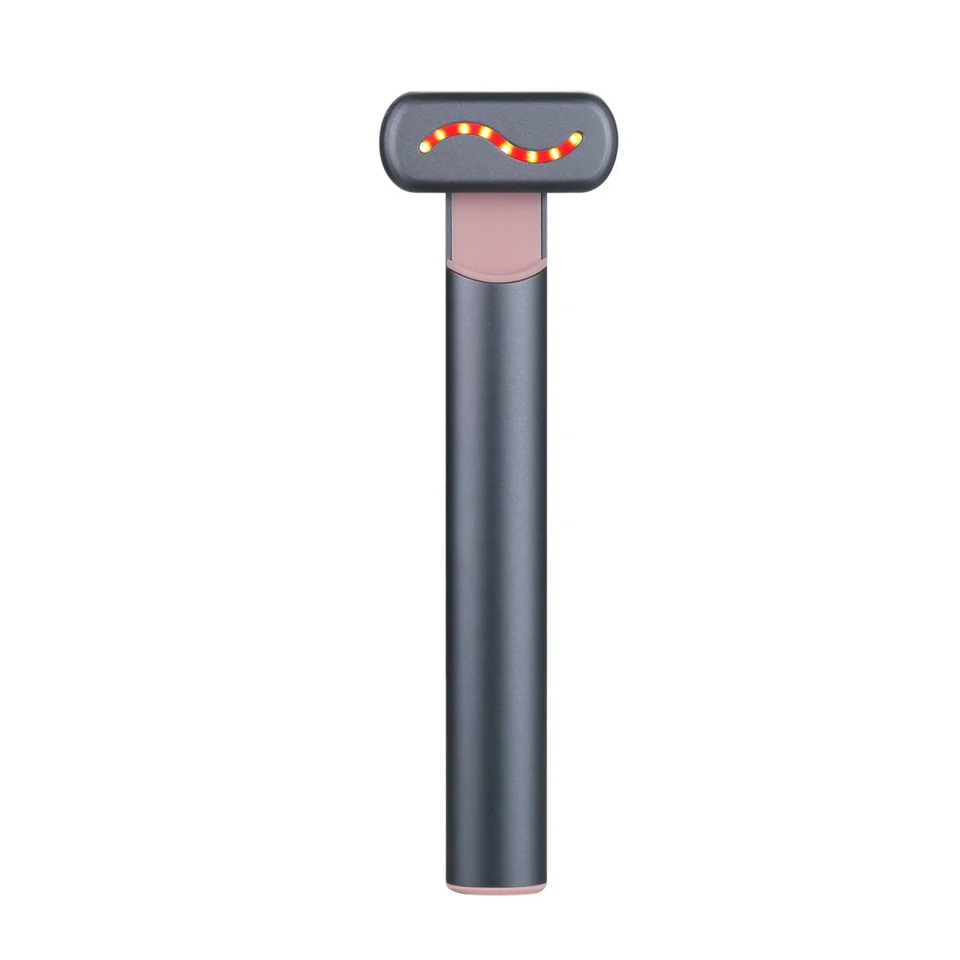 Nový príchod dámskym otočným LED LED LED Wandom Vibrácie Vibrácie Červené svetlo proti starnutiu Massager Massager Home Použitie starostlivosti o očné plochy