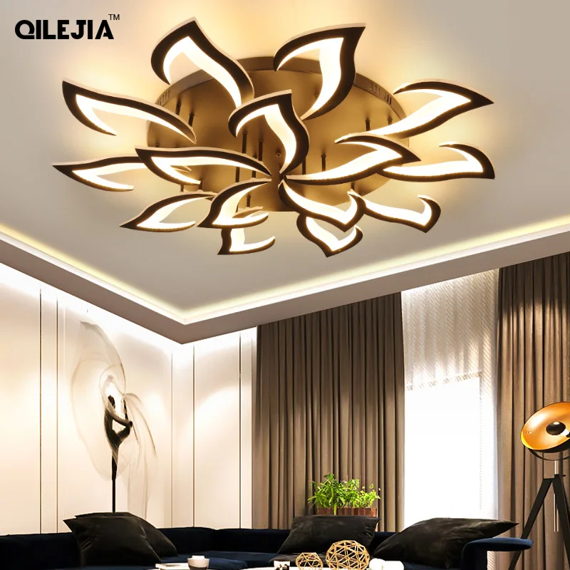 Nový príchod LED stropný luster Lusterové svetlá pre obývaciu miestnosť spál