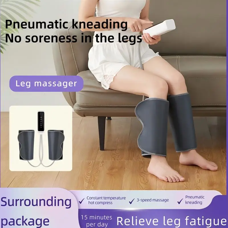Nový príchod nôh Masáž airbagov 360 stupňov okolitých 42 46 teploty Hot Compress 3 Masážny režimy na zmiernenie únavy nôh
