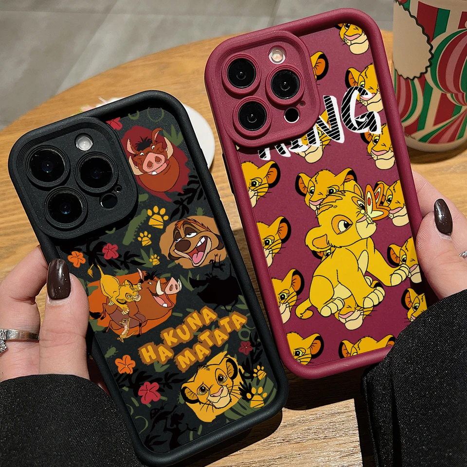 Nový puzdro na telefón Lion King Simba pre Infinix Hot Note Zero 50 40 30 20 20 GT10 GT20 SMART 9 8 7 6 Pro Play 4G 5G Zadný kryt