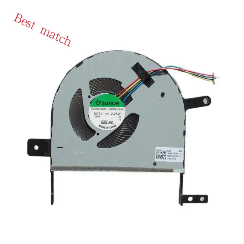 Nový pôvodný chladiaci ventilátor CPU pre laptop pre ASUS VivOBook S510U X510U F510U X510UN X510UR X510UQR EG50040S1-CB60-S9A 13NB0FM0P01121