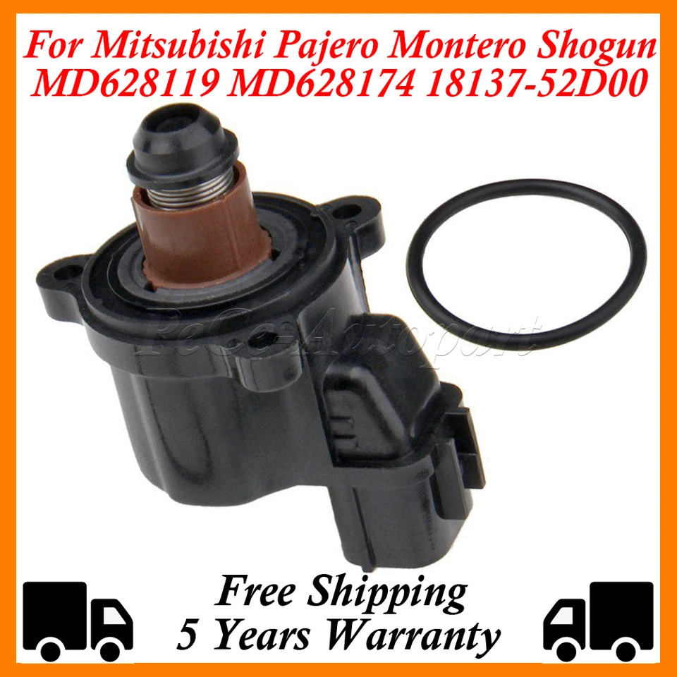Nový regulačný ventil IAC Idle Air pre Mitsubishi Pajero Montero Shogun Galant Sport MD628119 MD628174 MD619857