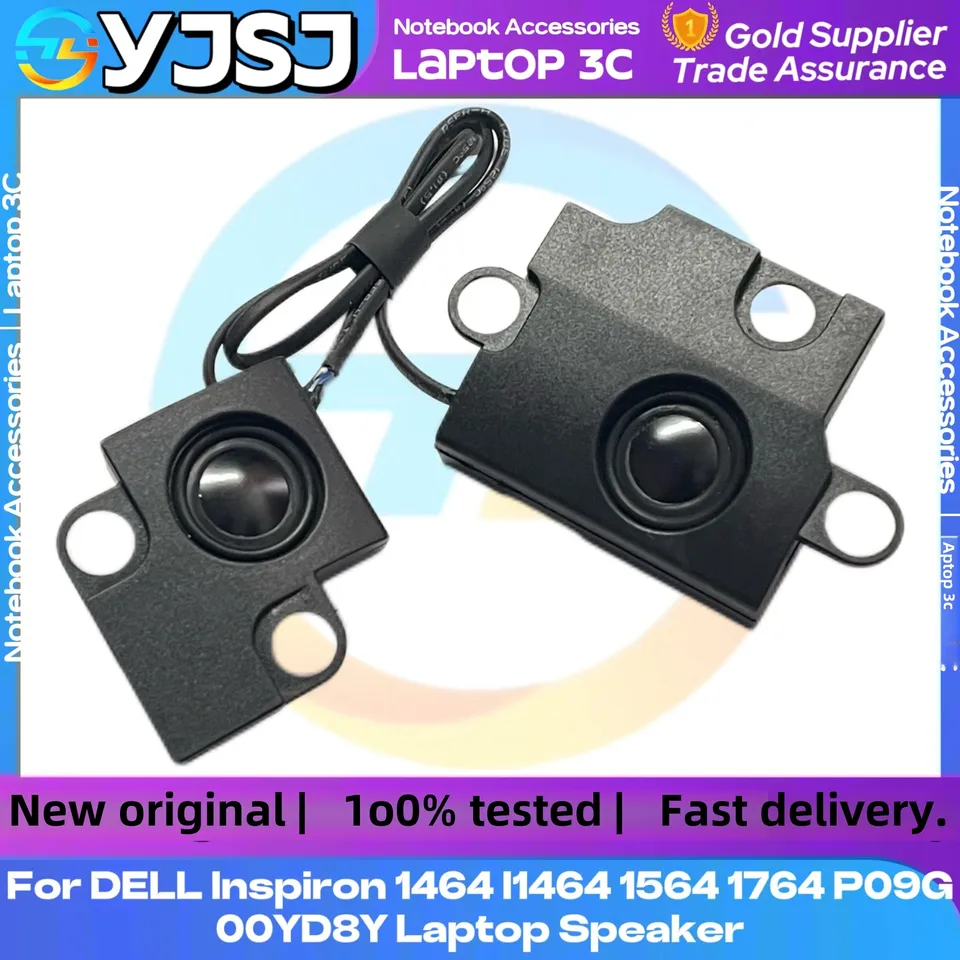 Nový reproduktor ľavého a pravého reproduktora pre Dell Inspiron 1464 I1464 1564 1764 P09G Reproduktor 0YD8Y 00YD8Y