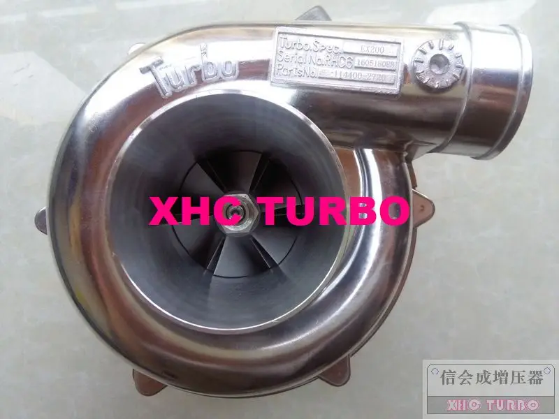 Nový RHB6 114400-2720 Turbo Turbboarger pre Hitachi Isuzu EX200-2 Excavator 6bd0 motor