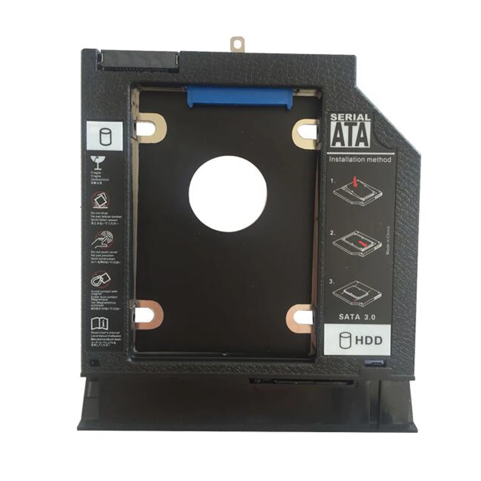 Nový SATA 2. SSD HDD Caddy pre Lenovo IdeaPad 310 310-15 310-15ISK 310-15IKB 310-15ABR 300 300-15ISK THO DISK Drive Caddy
