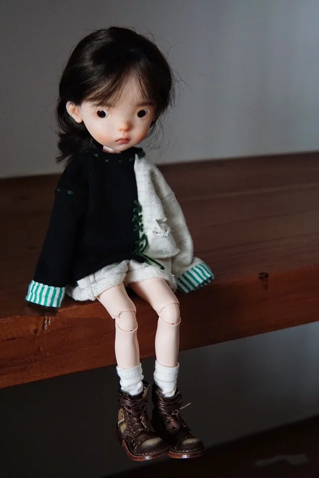 NOVÝ SD BJD 1/6 26 cm dievča Landzzz Landoudou Girl Folda Mia Jaccoosun hračka pre sladkú módu zadarmo