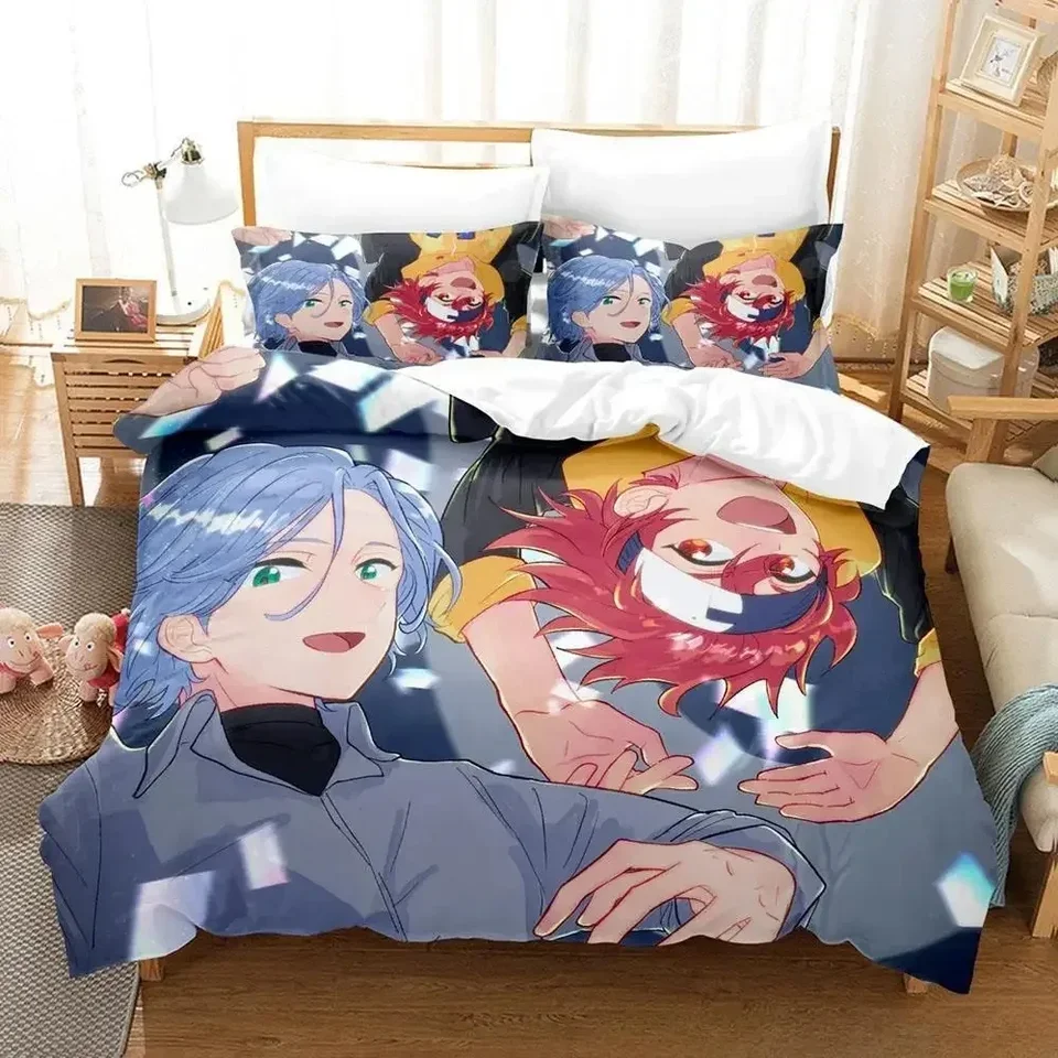 Nový sk8 nekonečna posteľná súprava Single Twin Full Queen King veľkosti postele set set pre dospelých detské obliečky na obliečky na kruté súprava anime posteľ