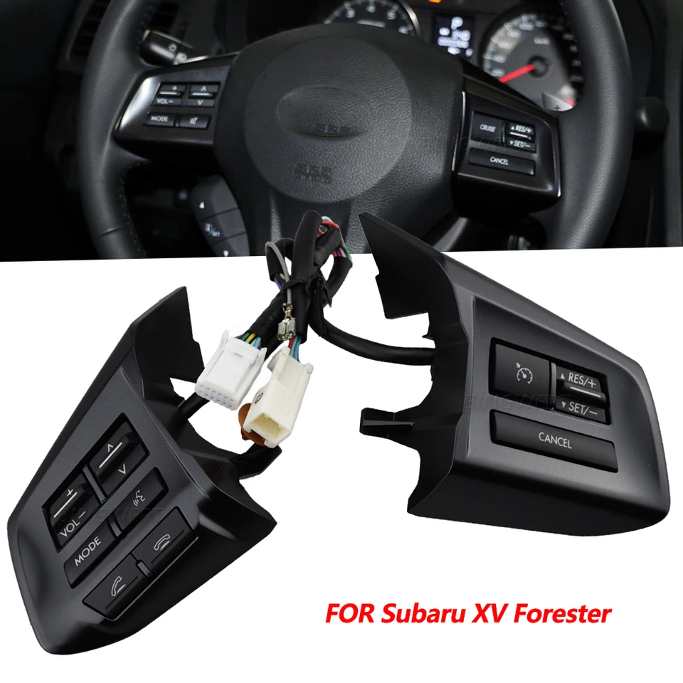 Nový spínač riadenia volantu Bluetooth Cruise pre Subaru XV Crosstrek Forest 2013-2014 Legacy Impreza 2012-2014