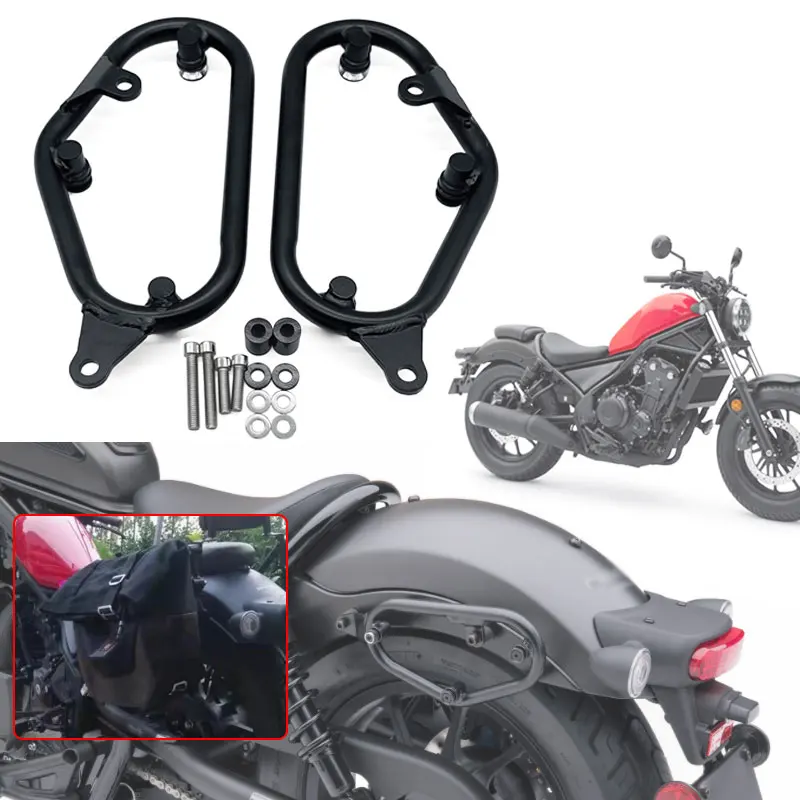 Nový stojan na bočné sedlové tašky pre Honda Rebel CMX500 CMX300 CMX1100 CMX 500 300 1100