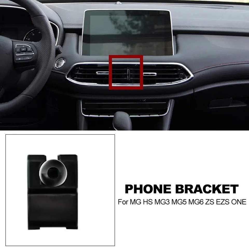 Nový stojan na držiak telefónu pre držiak automobilov vyhradený držiak na držiak na držiak pre automobily pre mg hs mg3 mg5 mg6 ZS EZS One Styling Držiak
