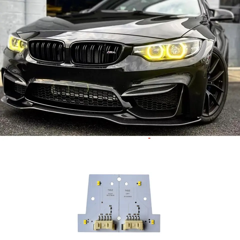 Nový svetlomet DRL DENNÝ ROZHODNUTIE SVETLÁ ŽLESTNÁ FARBA OE# 63117493227 63117493228 Pre BMW M3 F80 F32 F82 M4 F36 2017- 2020
