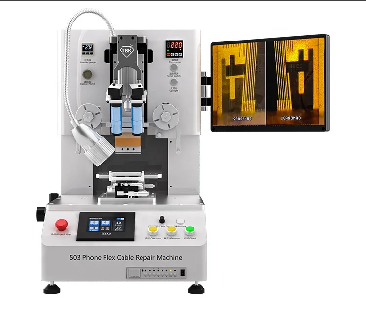 Nový TBK-503 Flex káblový stroj pre opravu LCD obrazovky LCD, TBK Flex Bonding Machine TBK503 Pre LCD obrazovku Flex Oprava
