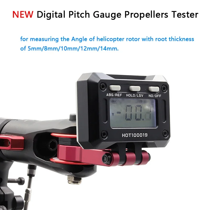 Nový Tester RC Logger Digital thenge Guerlers Tester s LCD displejom pre hlavnú čepeľ zarovnáva Trex 450 500 550 600 700 RC vrtuľník
