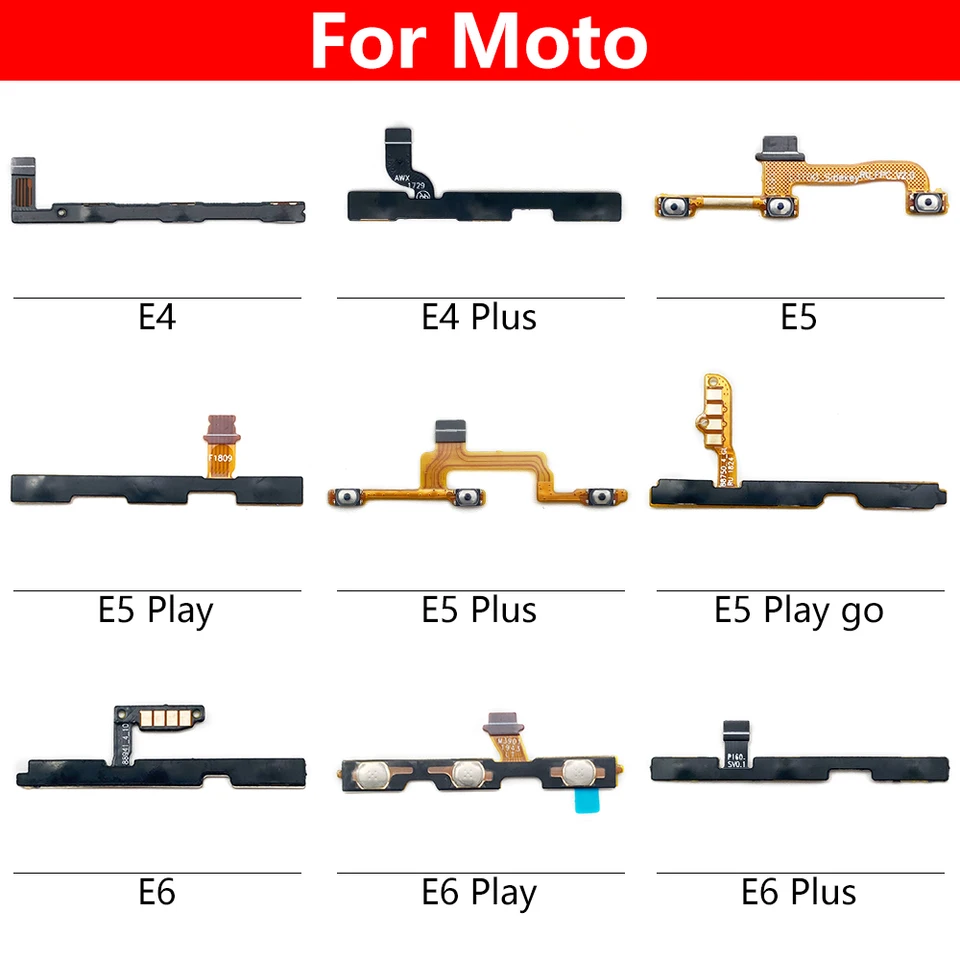 Nový testovaný vypínací prepínač zapnutia/vypnutia tlačidla tlačidla Ovládanie tlačidla Ovládanie tlačidla Flex pre Moto E20 E30 E40 E6S E7i E7 Power E6 Plus E5 Play Go