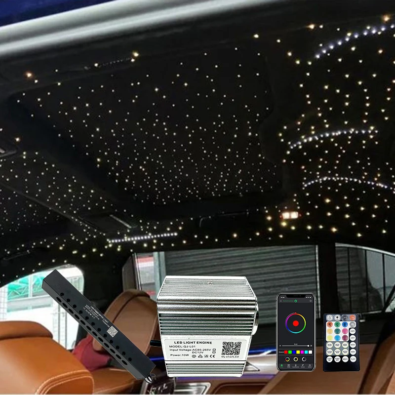 Nový Twinkle RGBW Fiber Optic Star Light Kit app