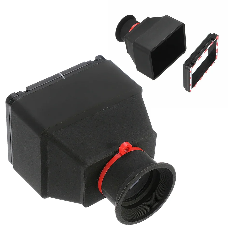 Nový Universal 3x zväčšenie LCD ViewFinder 3x Loupe Zväčšovač zväčšovača pre Canon Nikon Sony 3,0 palca DSLR fotoaparát DSLR