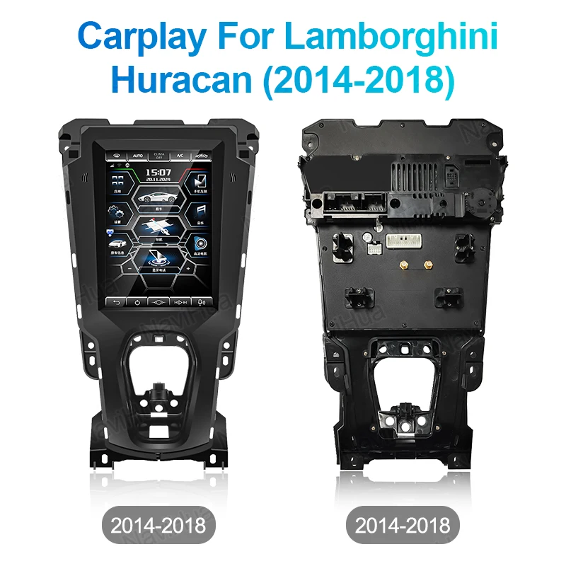 Nový upgrade pre Lamborghini Huracan 2014 2018 Tesla Screen Multimedia Android Car Radio GPS navigáciu Automatické jednotka CarPlay CarPlay