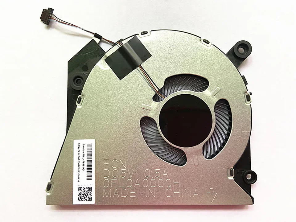 Nový ventilátor CPU Cooler pre HP Probook 455R 450 G6 G7 HSN-Q17C HSN-Q16C ZHAN 66 PRO 15 G2 G3 9560NGW L47695-001 L47696-001 Radiator