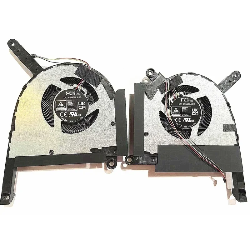 Nový ventilátor CPU GPU pre ASUS TUF Gaming F15 FX507Z FA507R VENTILÁR NA NAPLATÍ 13NR09F0T02011 DC12V 1A