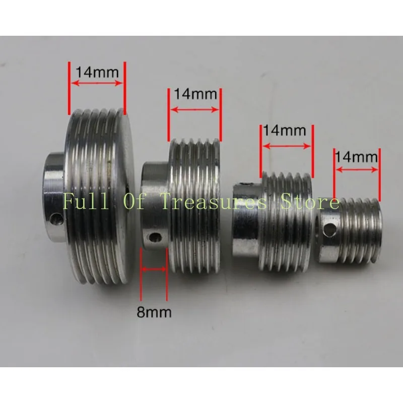 Nový viacdrový klinový pás kladka kladky PJ Micro Tablesaw vŕtačka Lathe guľôčkový stroj Motor