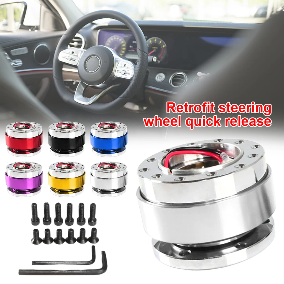 Nový volant volantu rýchle uvoľnenie Rýchle uvoľnenie PACK OFF HUB Adaptér volant HUB BOSS Kit