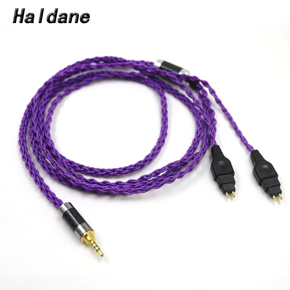 Nový výmenný kábel pre SennHeiser HD414 HD650 HD600 HD580 HD565 HD545 HD535 HD525 HD265 HD25 Audio káble pre slúchadlá