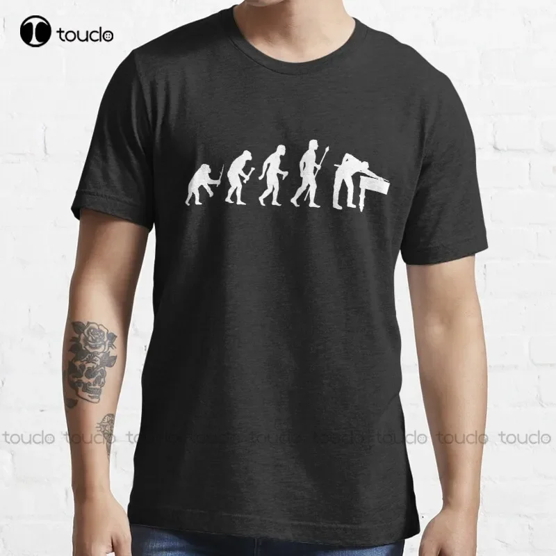 Nový vývoj 8 loptičiek Funny biliard tričko Tričko bavlnené tričko Tryskota