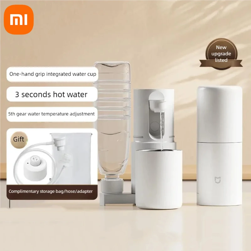 Nový Xiaomi Mijia Quick Hot Water DispenSer Prenosný okamžitý nápoj Dávka domácej kancelárie Desktop Elektrické vodné čerpadlo Rýchle kúrenie