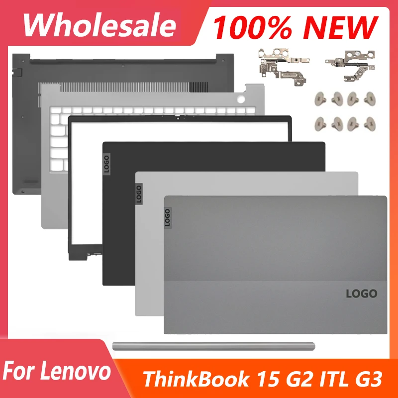 Nový zadný kryt LCD pre Lenovo thinkbook 15 G2 ITL 15 G2 je kryt krytu prenosného počítača predný ráme