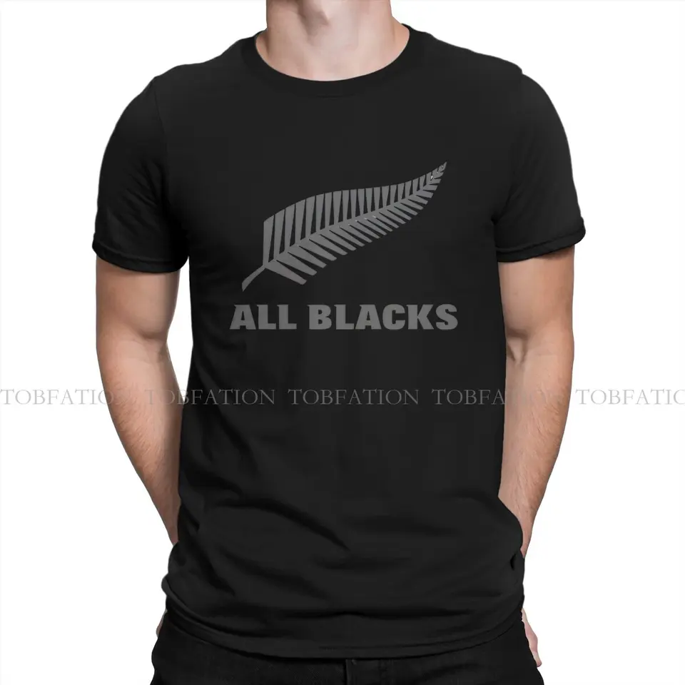 Nový Zéland všetky čierne 100% bavlnené tričká šedá tlač Pánske tričko Hipster 6xl