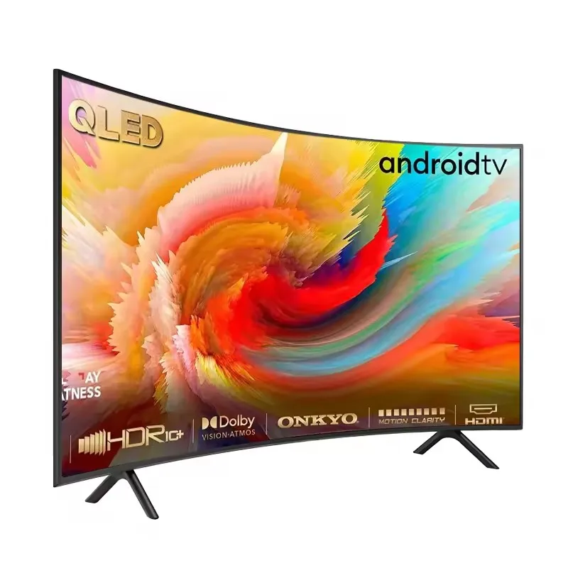 Nový štýl Android Televízia TV Home Association Slim Curved 55 60 65 70 75 85 palcový inteligentný LED TV TV TV