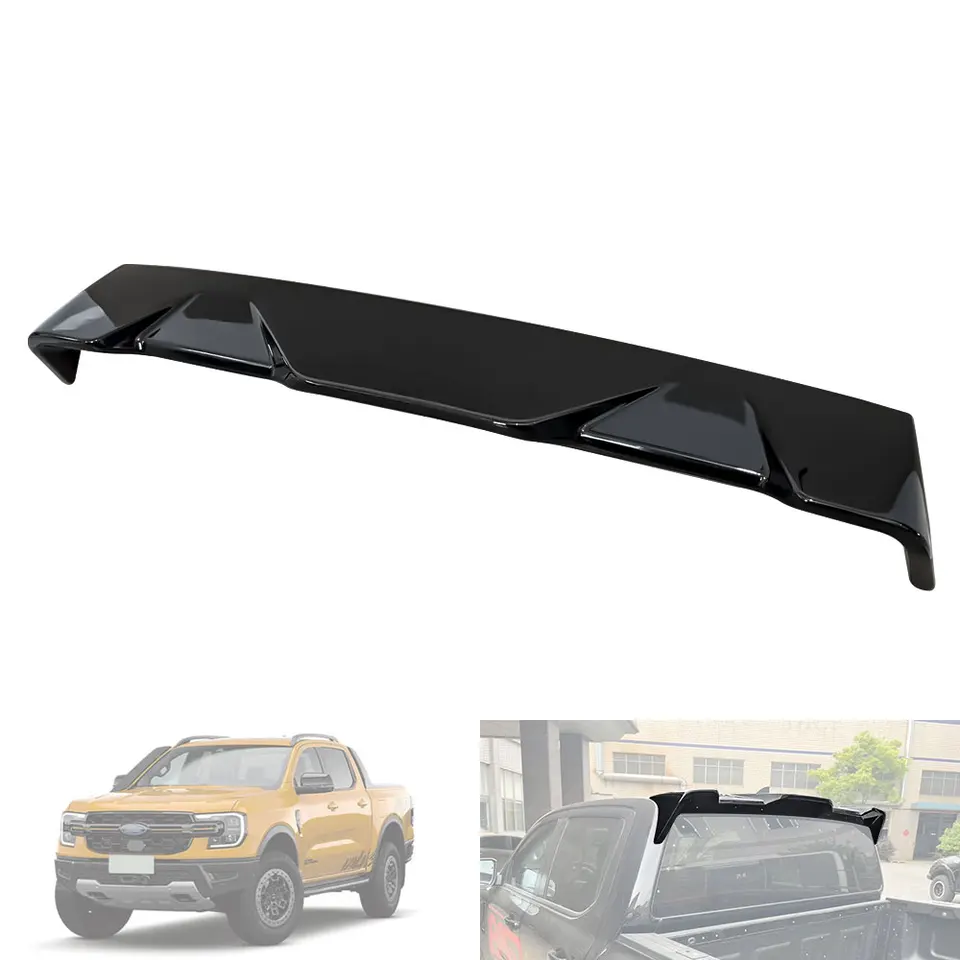 Nový štýl automobilu zadný spojler kufre kufra zavádzacie krídlo pery lesk Čierny pre Ford Ranger T9 ABS Auto exteriérové ​​formovanie