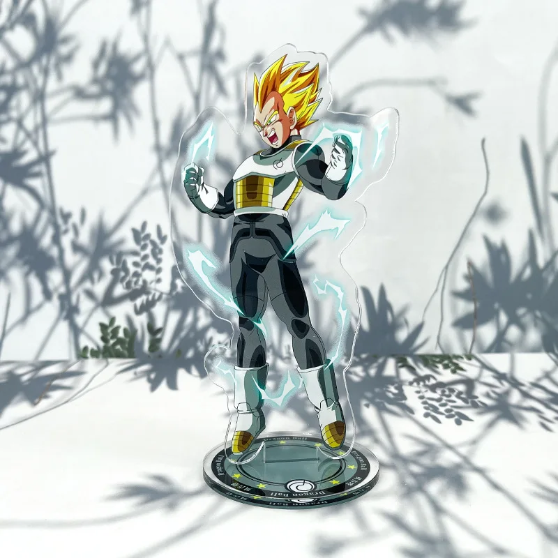 Nový štýl Dragon Ball Anime Figures Osobné show akrylové stojanové modelové doskové držiak držiak tortu tortu k narodeninám darčeky