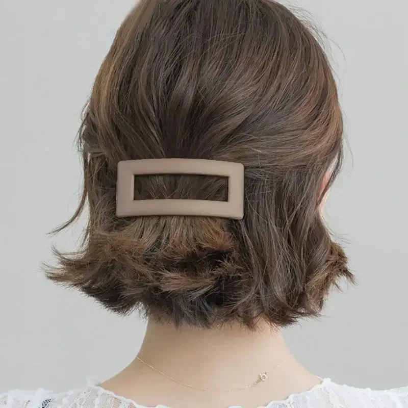 Nový štýl One Line Clip Ponytail Dámske módne temperament vlasové klip Basic Halft Ket Spring Clip Clip Hair príslušenstvo