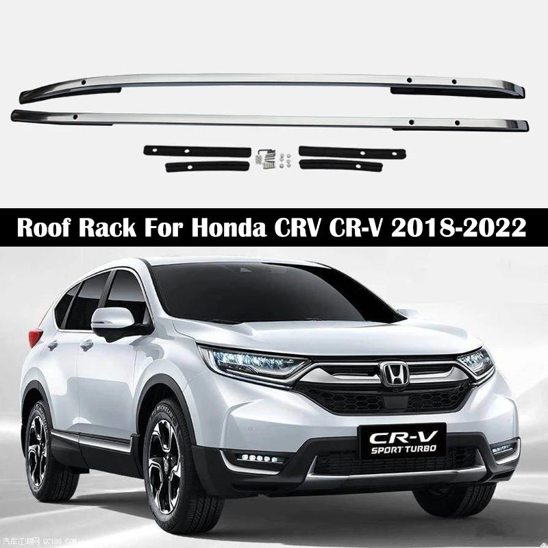 Nový štýl strešného stojana pre Honda CRV CR-V 2018-2022 Strešná batožinová batožinová nosná nosná tyčinka krížový bar Topky Hliníkové zliatiny